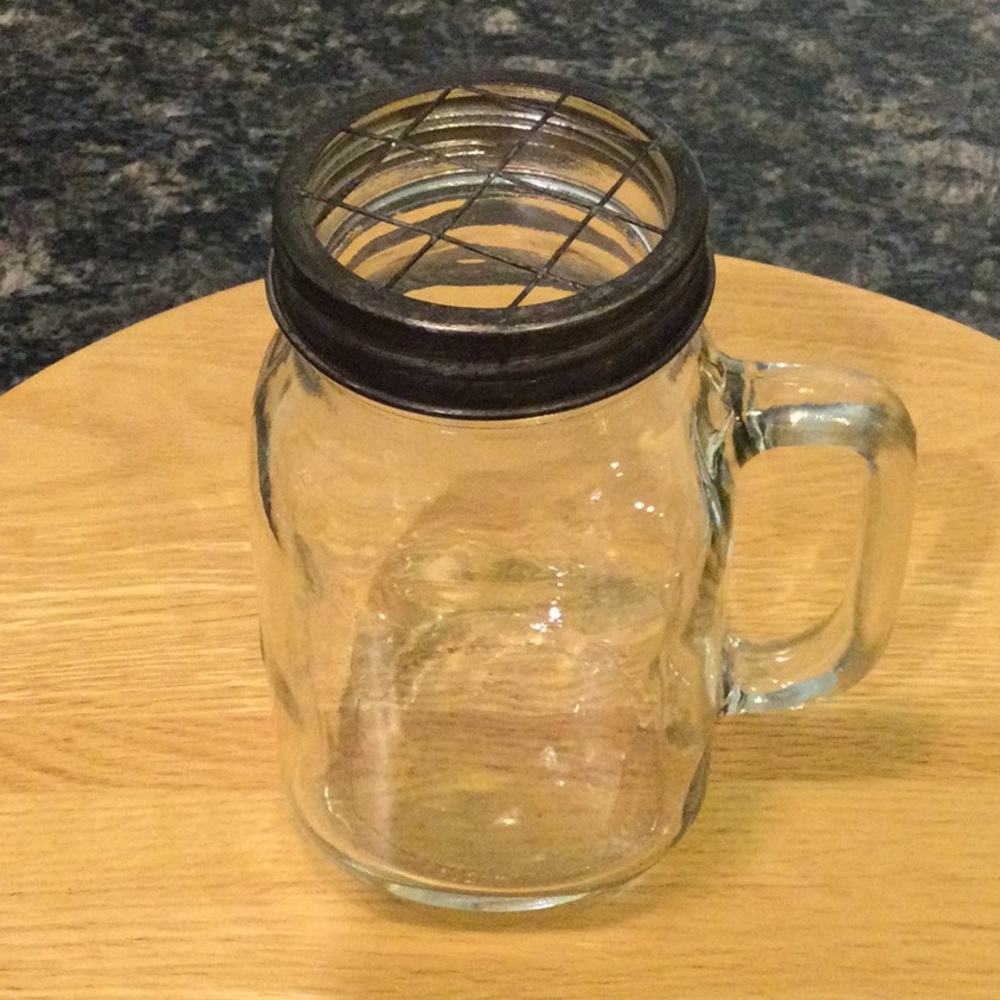 Rustic Mason Jar Mug (or Vase)